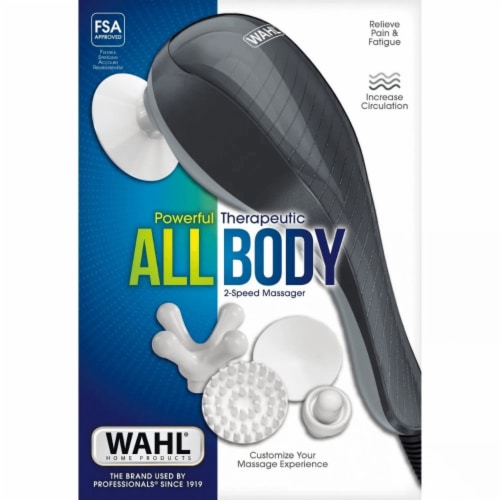 Wahl All Body Powerful Therapeutic 2-Speed Massager Perspective: right