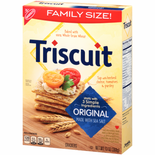 Triscuit Original Crackers Family Size Perspective: right