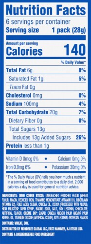 Handi-Snacks Oreo Cookie Sticks 'n Creme Dip Snack Packs Perspective: right