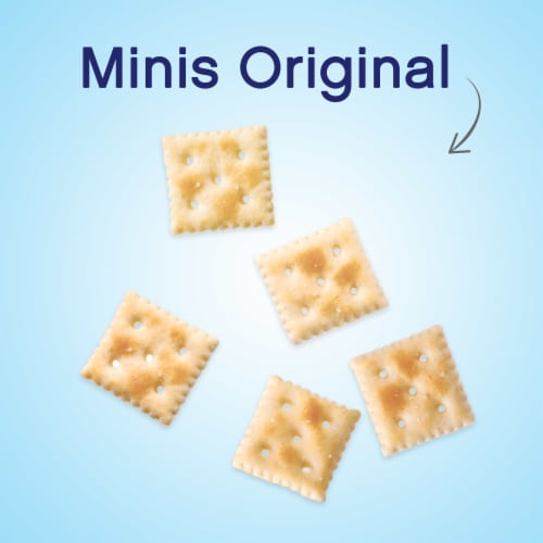 Premium Mini Original Saltine Crackers Perspective: right