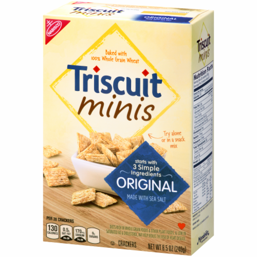Triscuit Minis Original Crackers Perspective: right
