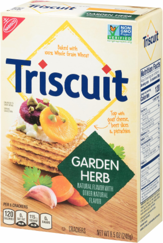 Triscuit Garden Herb Crackers Perspective: right