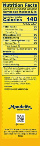 Wheat Thins Original Crackers Perspective: right