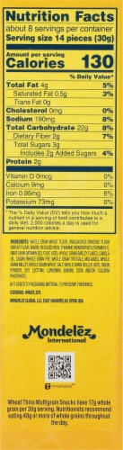Wheat Thins Multigrain Crackers Perspective: right