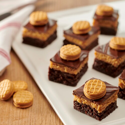 Nutter Butter Bites Peanut Butter Sandwich Cookies Perspective: right