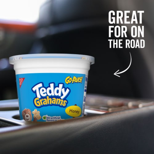Teddy Grahams Honey Graham Snacks Perspective: right