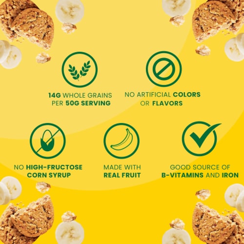 Belvita Soft Baked Banana Bread Breakfast Biscuits Perspective: right