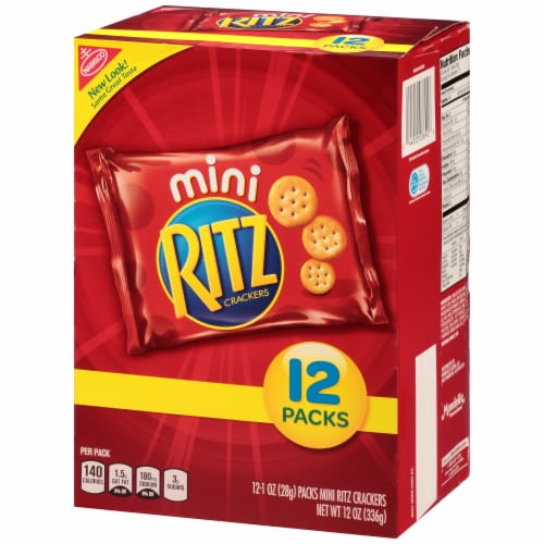Ritz Mini Cracker Packs Perspective: right