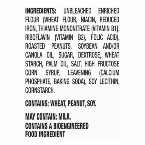 Ritz Peanut Butter Sandwich Crackers Snack Packs Perspective: right