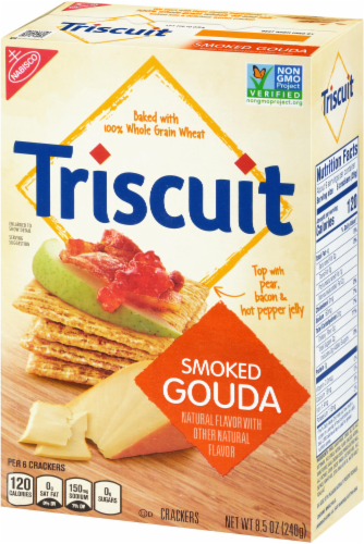 Triscuit Smoked Gouda Crackers Perspective: right