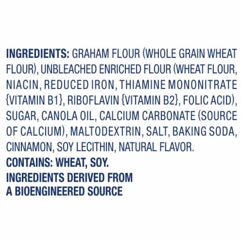 Teddy Grahams Cinnamon Graham Snacks Perspective: right