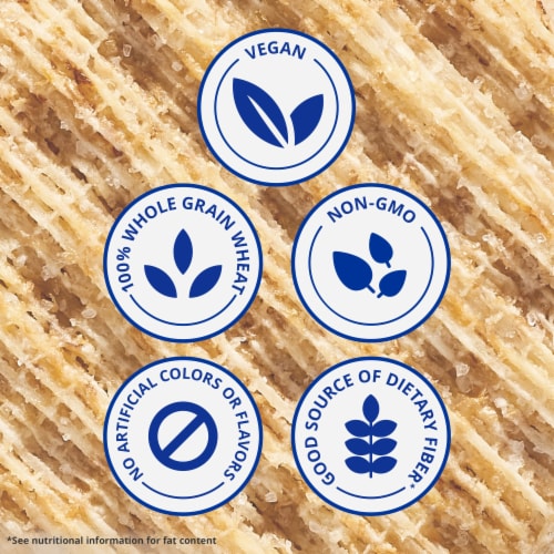 Triscuit Hint Of Sea Salt Whole Grain Vegan Crackers Perspective: right