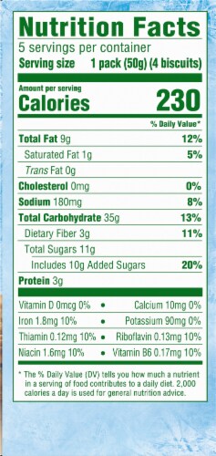 belVita Limited Edition Gingerbread Breakfast Biscuits Perspective: right