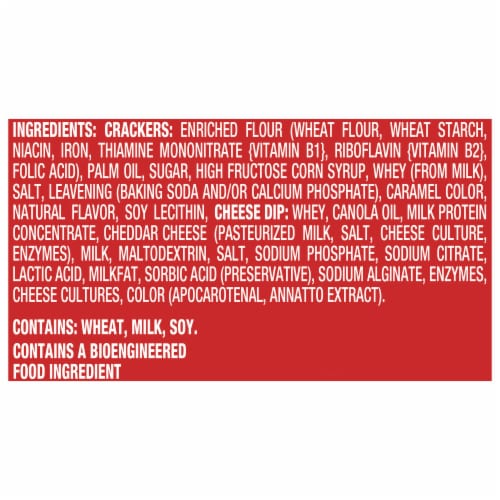 Handi-Snacks Ritz Crackers 'N Cheesy Dip Snack Packs Perspective: right