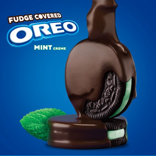 OREO Fudge Covered Mint Cookies Perspective: right