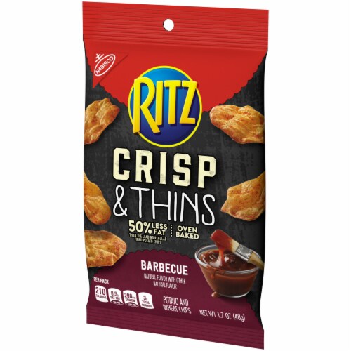 Ritz Crisp & Thins Barbecue Flavor Perspective: right
