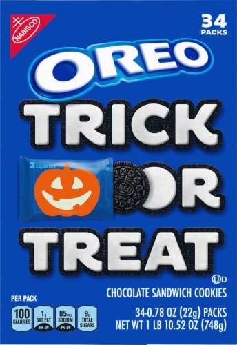Oreo Boo! Chocolate Sandwich Cookies Perspective: right
