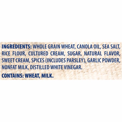 Triscuit Tzatziki Whole Grain Wheat Crackers Perspective: right