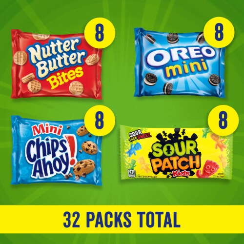 Nabisco Cookie & Sour Patch Kids Candy Variety Pack Perspective: right