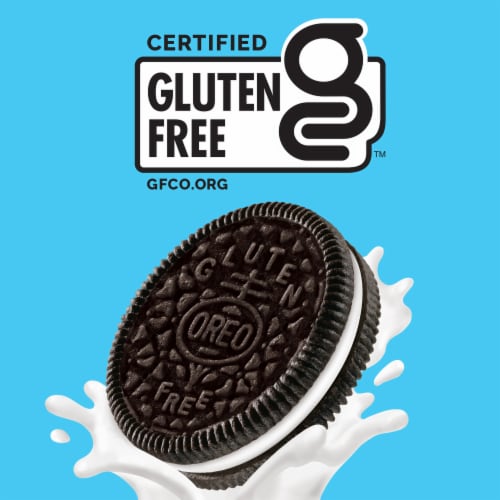 OREO Gluten Free Chocolate Sandwich Cookies Perspective: right