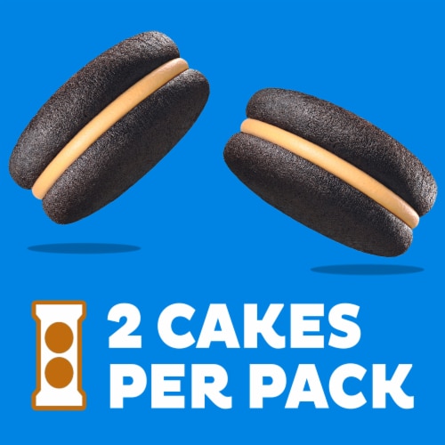 OREO Peanut Butter Creme Cakesters Soft Snack Cakes Perspective: right