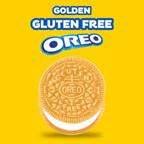 OREO Gluten Free Golden Sandwich Cookies Perspective: right