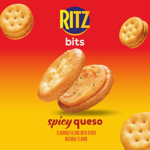 RITZ Bits Spicy Queso Sandwich Crackers, 8.8 oz - Kroger