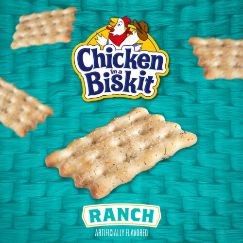 Chicken in a Biskit Ranch Baked Crackers Perspective: right