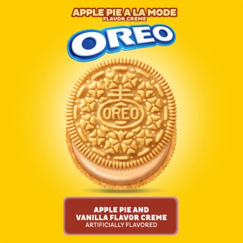OREO Apple Pie a la Mode Sandwich Cookies Perspective: right