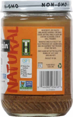 Once Again® Creamy Maple Almond Butter Perspective: right