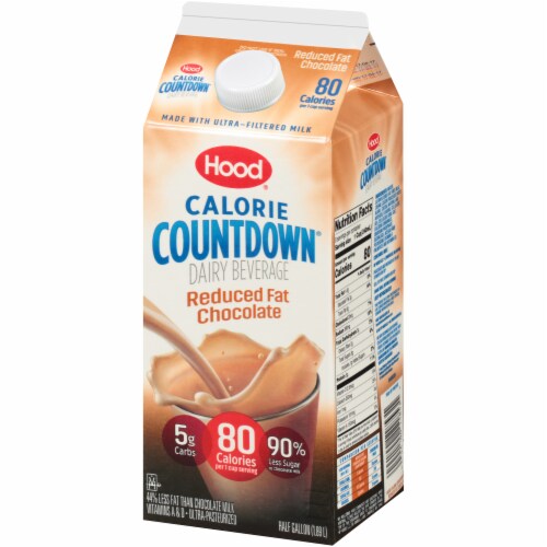 Hood 2% Reduced Fat Chocolate Milk Perspective: right