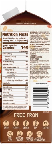Planet Oat® Dairy Free Dark Chocolate Oat Milk Perspective: right
