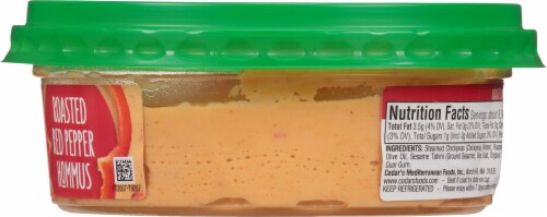 Cedar's Roasted Red Pepper Hommus Perspective: right