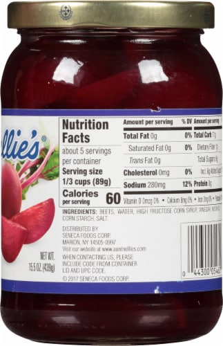 Aunt Nellie's® Sweet & Sour Harvard Beets Perspective: right