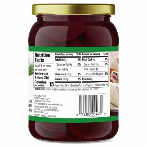 Aunt Nellie's® Sliced Pickled Beets Perspective: right