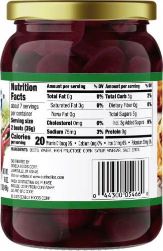 Aunt Nellie's® Whole Pickled Beets Perspective: right