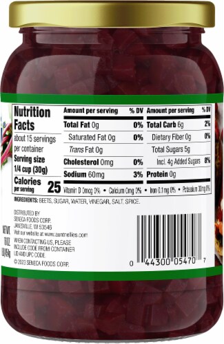 Aunt Nellie's® Diced Pickled Beets Perspective: right