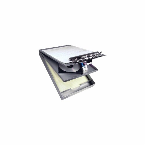 Saunders Storage Clipboard,Letter Sz,Metal,Silver 21017 Perspective: right