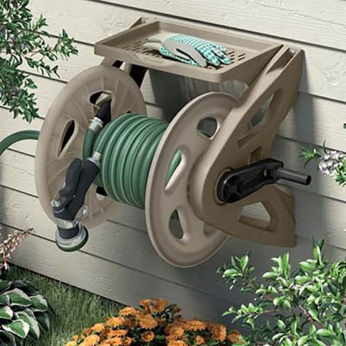 Hose Handler Wall Mount Hose Reel Perspective: right