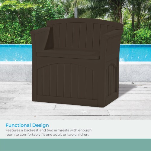 Suncast 31 gallon patio seat deals
