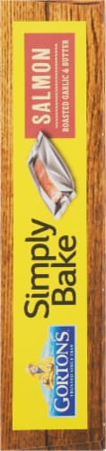 Gorton's® Simply Bake Roasted Garlic & Butter Salmon Fillets Perspective: right