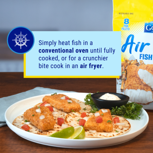 Gorton's® Air Fried Fish Fillets Perspective: right