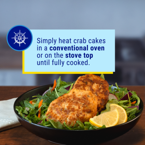 Gorton’s Crab Cakes Maryland Style, Frozen Perspective: right