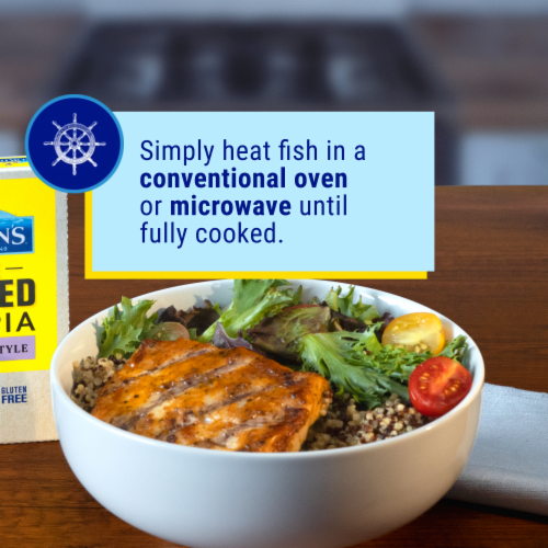 Gorton's Signature Grilled Tilapia Fillets Perspective: right
