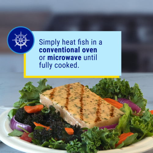 Gorton's® Natural Catch Roasted Garlic & Herb Grilled Cod Fillets Perspective: right