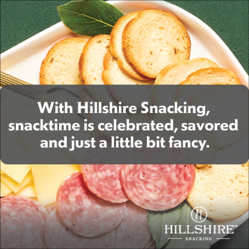 Hillshire® Snacking Bistro Bites Wine Infused Salami White Cheddar Cheese Salted Almonds