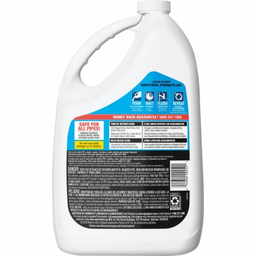Liquid-Plumr 128 Oz. Pro-Strength Clog Destroyer Drain Cleaner 00252 Perspective: right