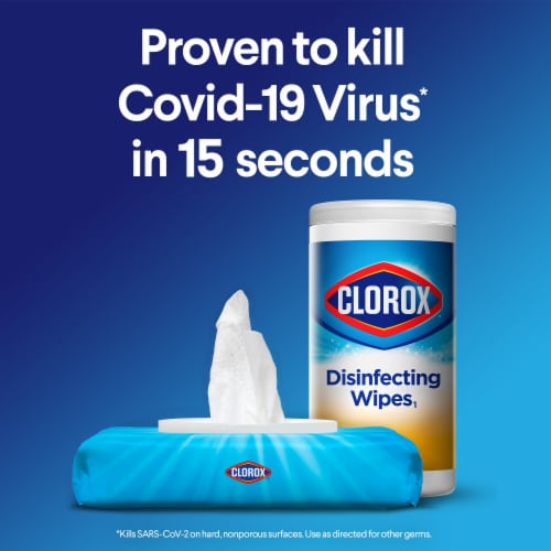 Clorox Lemon and Fresh Scent Disinfecting Wipes Value Pack Perspective: right