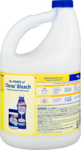 Clorox Lemon Fresh Scent Concentrated Bleach Perspective: right