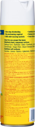 Clorox 4 in 1 Citrus Disinfectant Spray Perspective: right